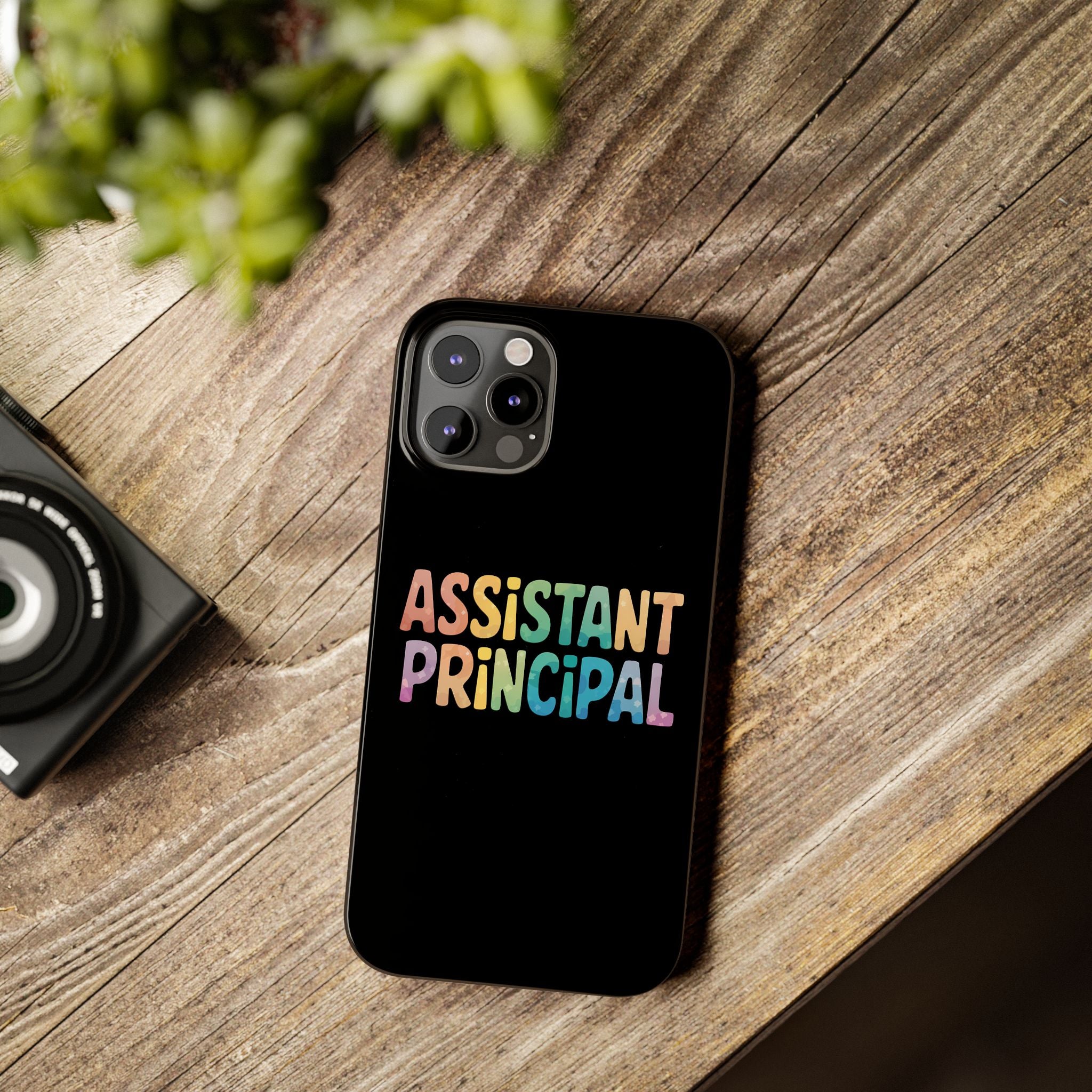 Premium Assistant Principal iPhone Case | Cute Assistant Principal Gifts Slim Phone Cases