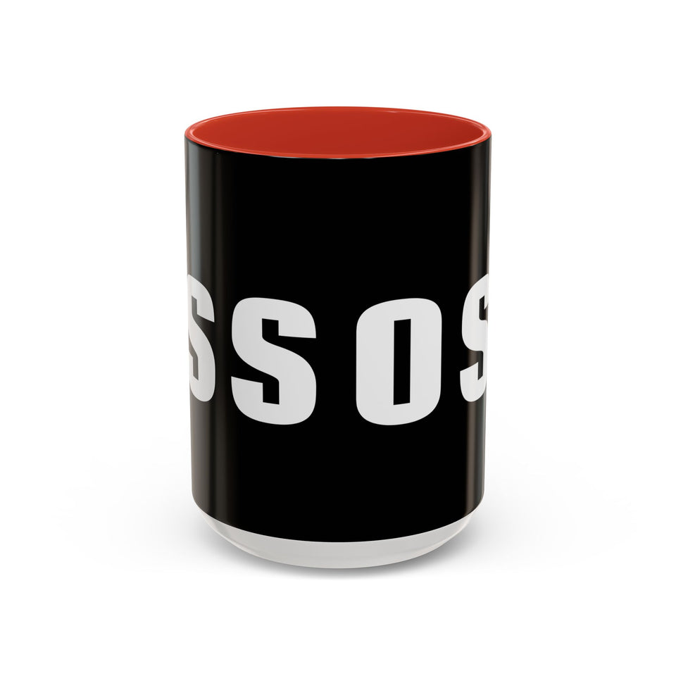 Brazilian Jiu Jitsu OSS | BJJ Accent Coffee Mug