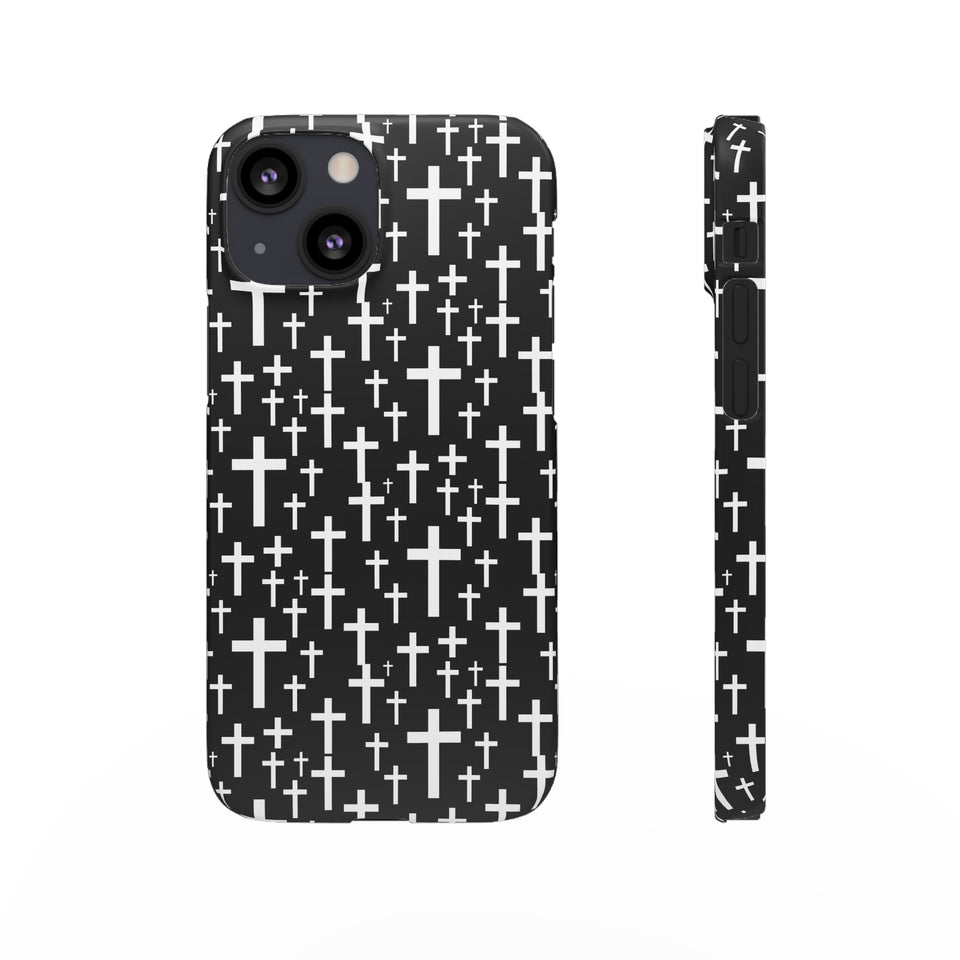 Faith In Jesus iPhone Christian Religion Phone Case | Faith Cross Phone Case | Christian Cross iPhone & Samsung Galaxy Snap Cases