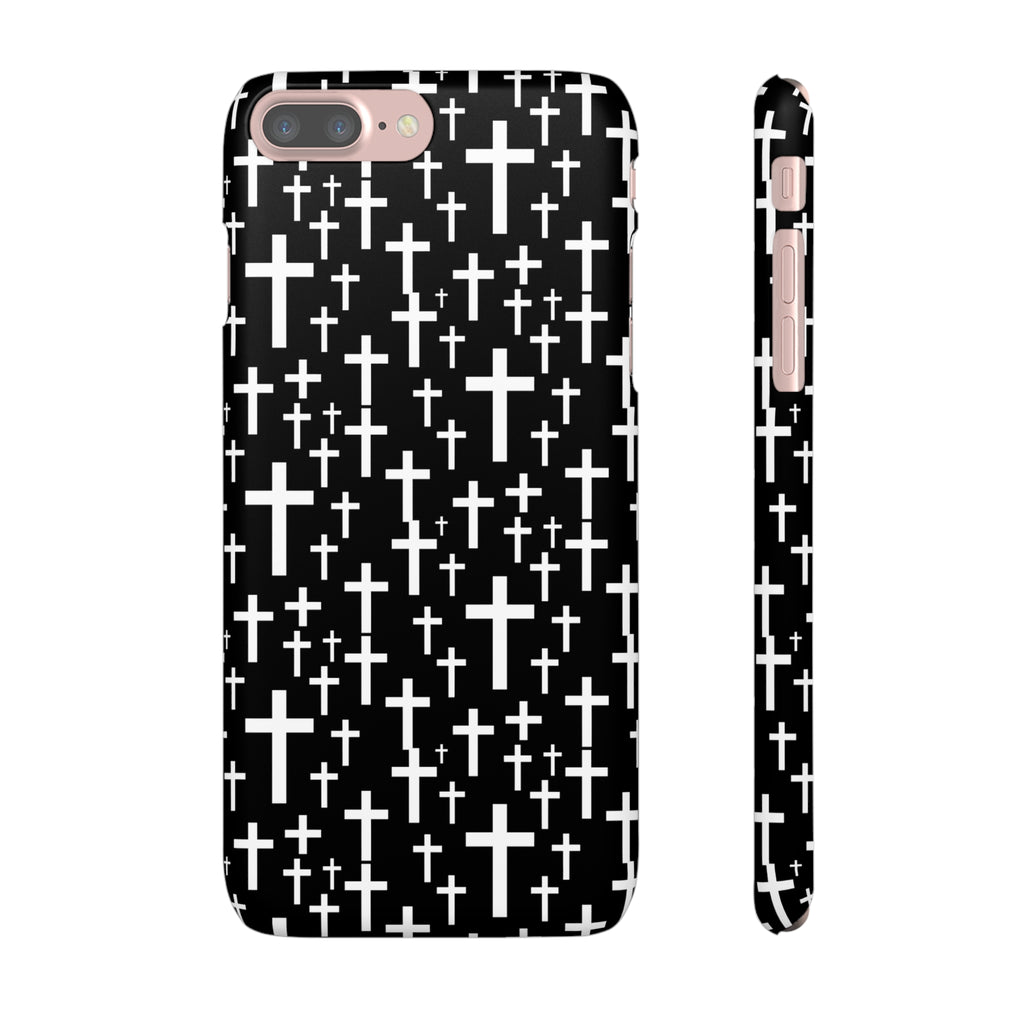 Faith In Jesus iPhone Christian Religion Phone Case | Faith Cross Phone Case | Christian Cross iPhone & Samsung Galaxy Snap Cases