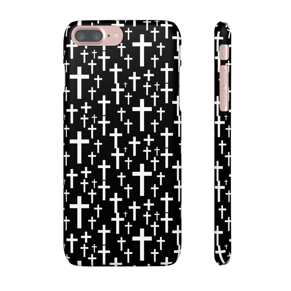 Faith In Jesus iPhone Christian Religion Phone Case | Faith Cross Phone Case | Christian Cross iPhone & Samsung Galaxy Snap Cases