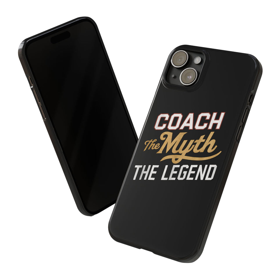 Coach The Myth The Legend Slim iPhone Cases | Coach Gift iPhone Case