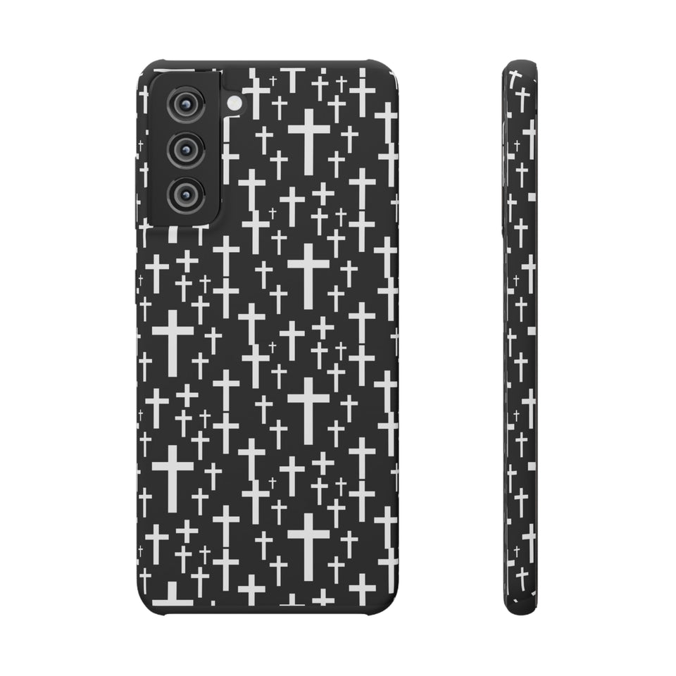 Faith In Jesus iPhone Christian Religion Phone Case | Faith Cross Phone Case | Christian Cross iPhone & Samsung Galaxy Snap Cases