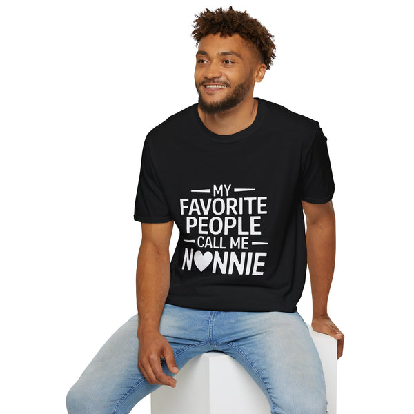 Nonnie T-Shirt - My Favorite People Call Me Nonnie Shirt