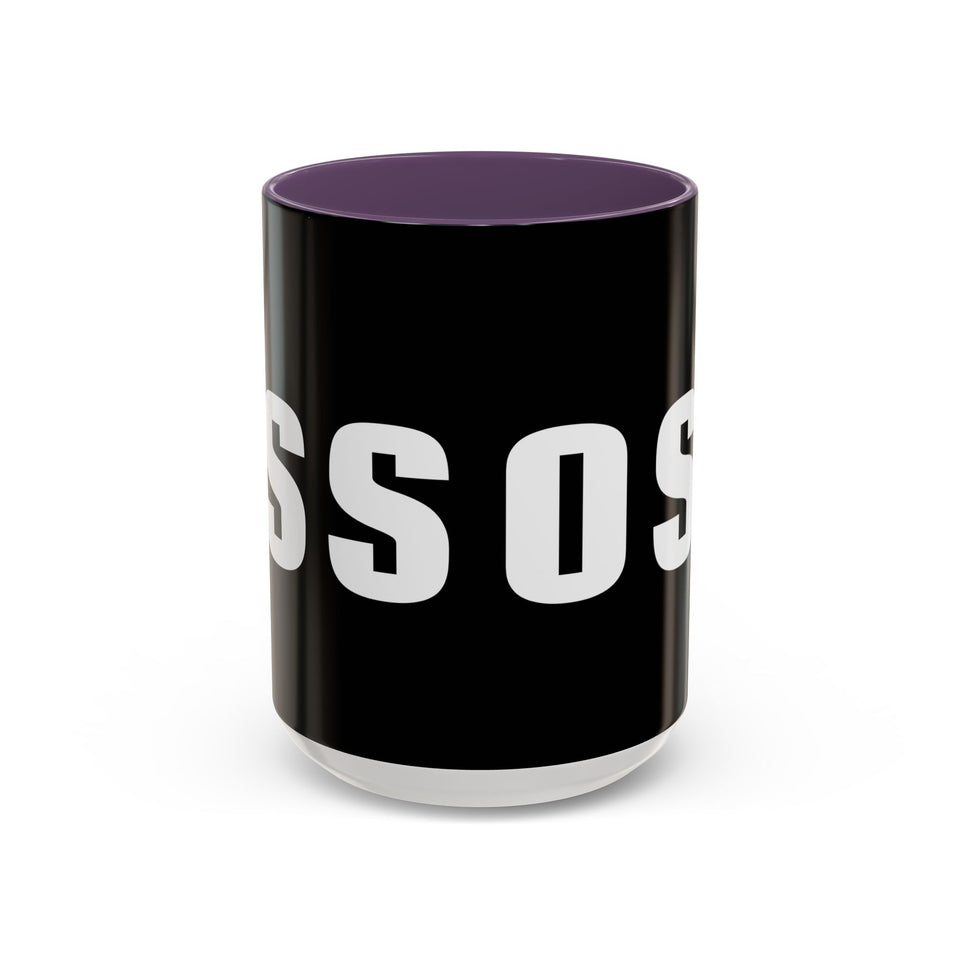 Brazilian Jiu Jitsu OSS | BJJ Accent Coffee Mug