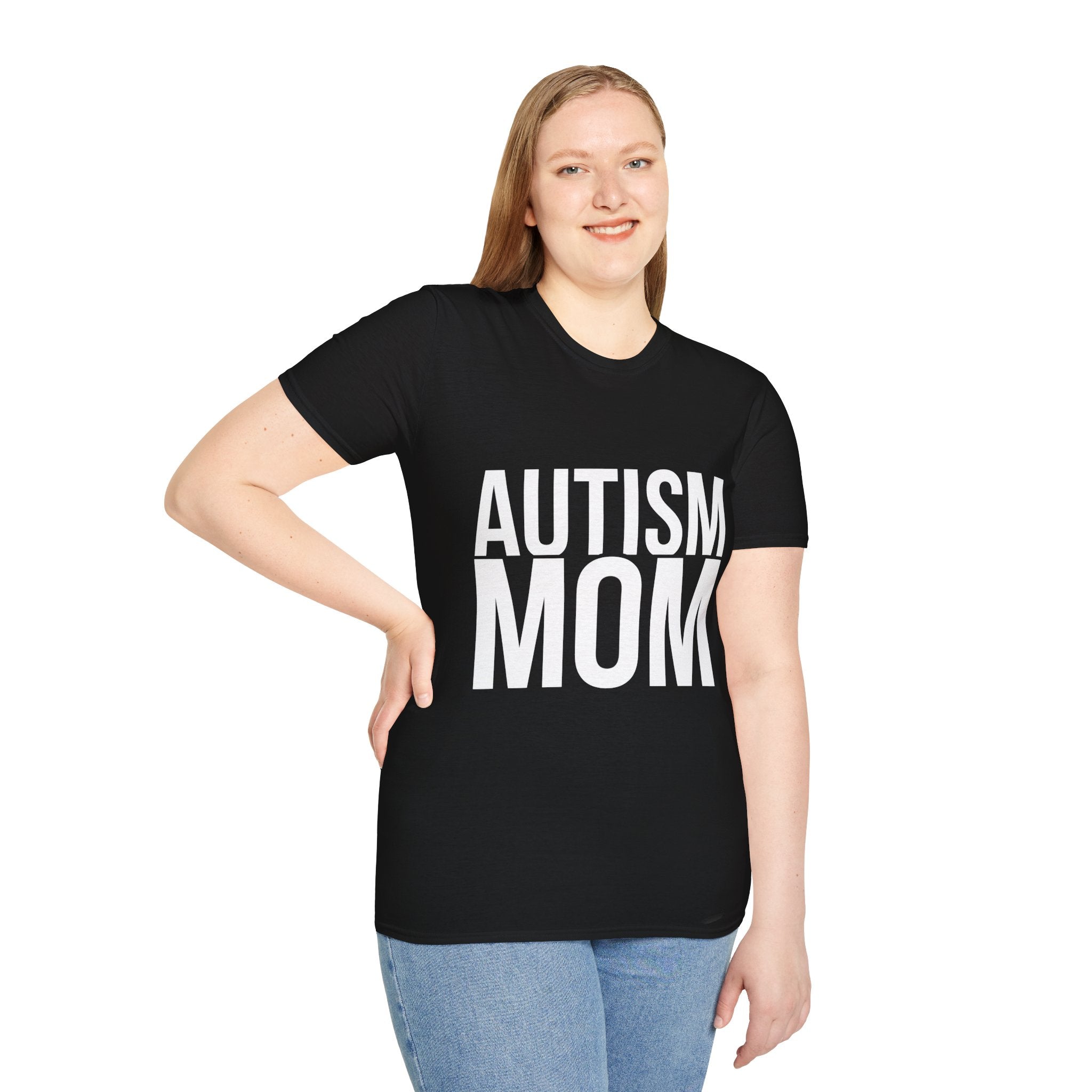 Cute Autism Mom Shirt | Autism Awareness Gifts | Autism Merchandise | Autism Mother Presents Unisex T-Shirt Main image