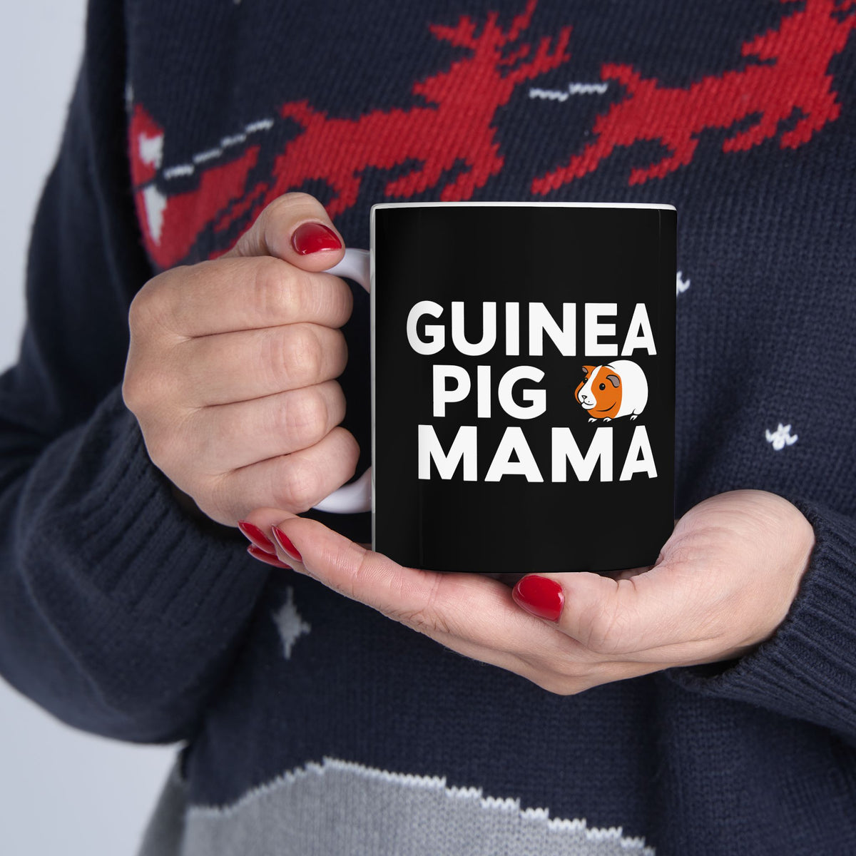 Guinea Pig Mama Ceramic Mug | Guinea Pig Gifts (11oz)
