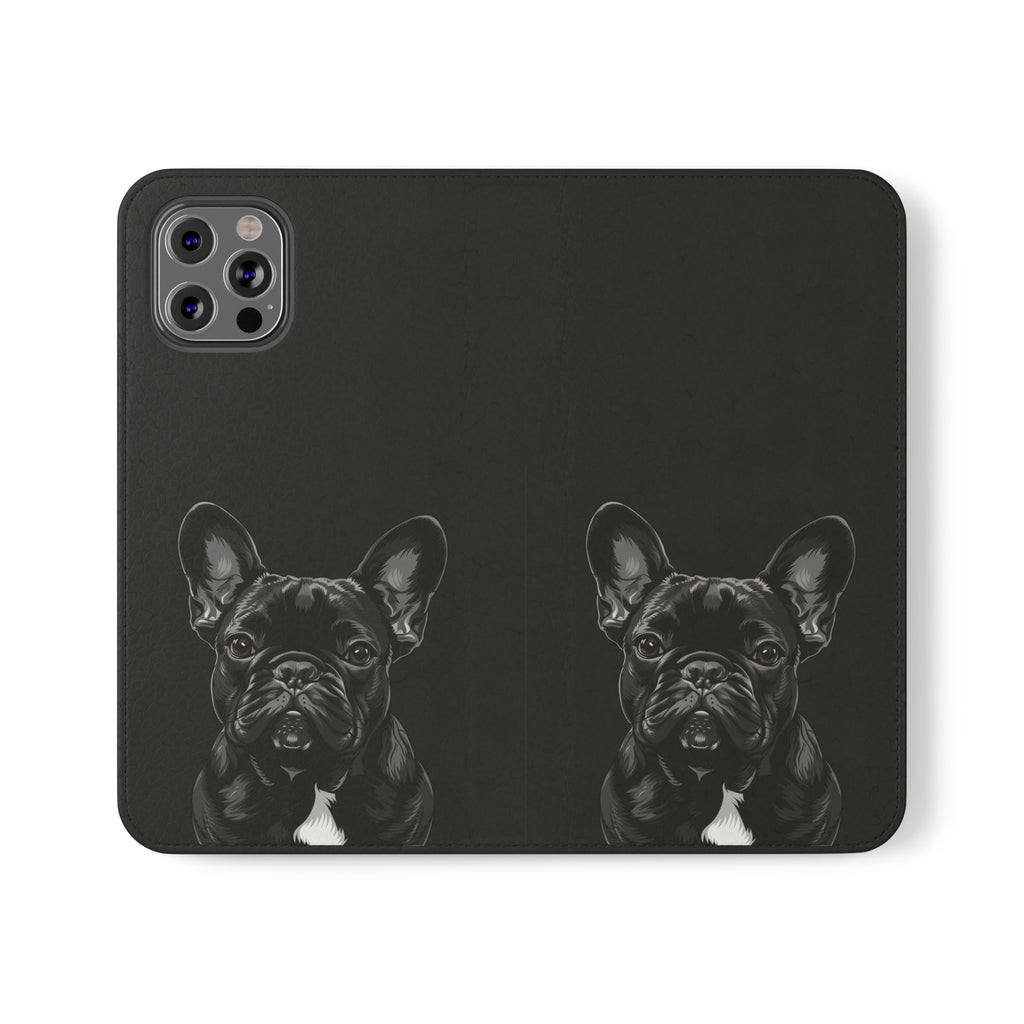 French Bulldog Phone Case | I Love My Frenchie Wallet Phone Case Gifts | IPhone & Samsung Galaxy French Bulldog Flip Cases