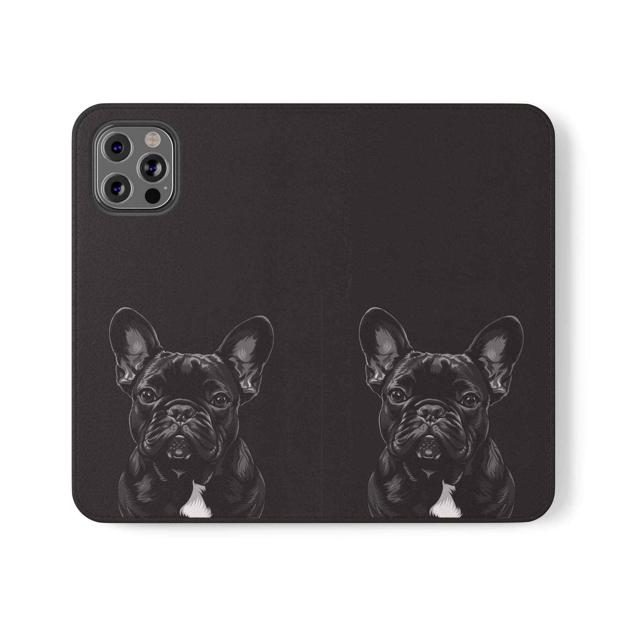 French Bulldog Phone Case | I Love My Frenchie Wallet Phone Case Gifts | IPhone & Samsung Galaxy French Bulldog Flip Cases