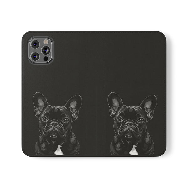 French Bulldog Phone Case | I Love My Frenchie Wallet Phone Case Gifts | IPhone & Samsung Galaxy French Bulldog Flip Cases