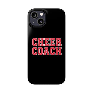 Premium Cheer Coach iPhone Case | Cheer Coach Gifts Slim Phone Cases Premium Cheer Coach iPhone Case | Cheer Coach Gifts Slim Phone Cases