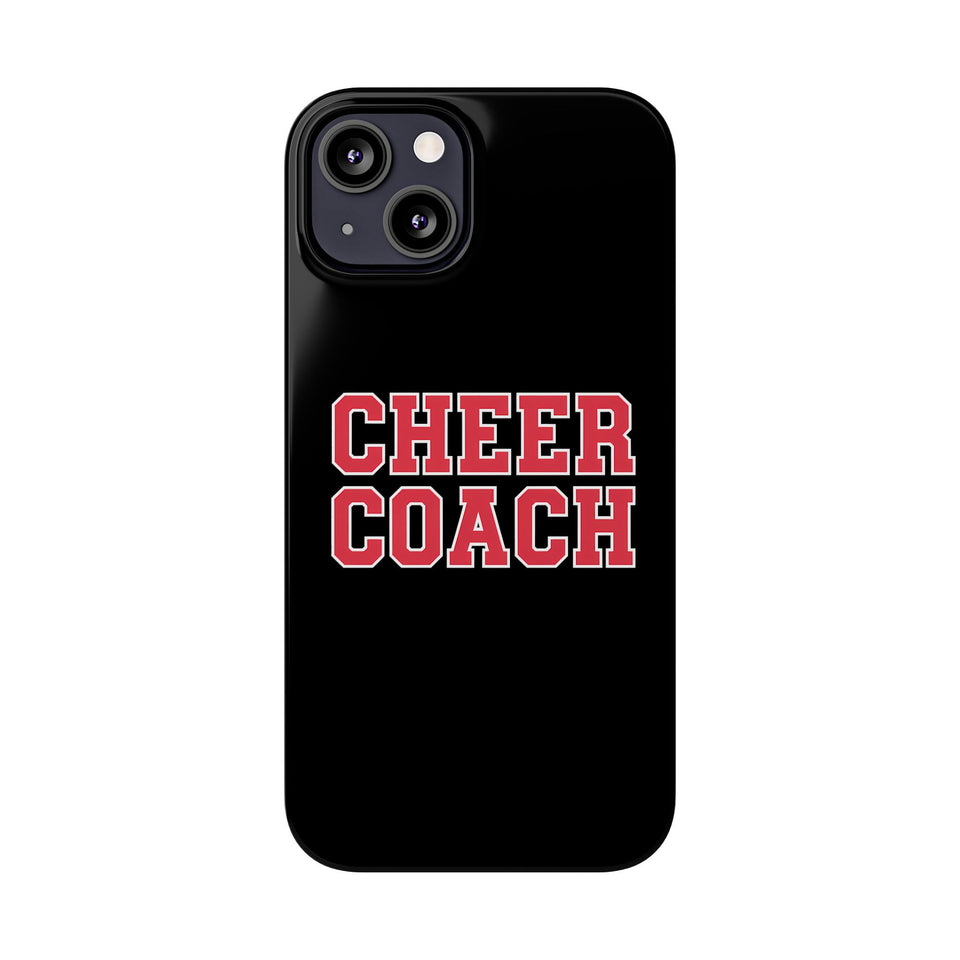 Premium Cheer Coach iPhone Case | Cheer Coach Gifts Slim Phone Cases