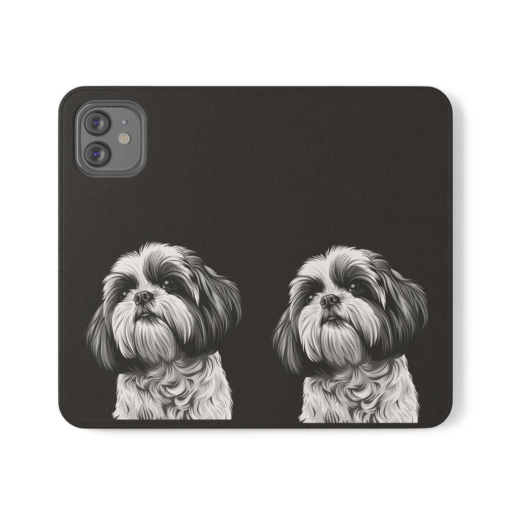Shih Tzu Phone Case | Shih Tzu Wallet Phone Case | IPhone & Samsung Galaxy Shih Tzu Flip Cases