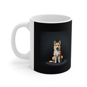 Cute Shiba Inu Mug | Shiba Gift | Cute Shiba Inu Ceramic Mug 11oz shiba mug, shiba gift, shiba inu mug, shiba inu gift