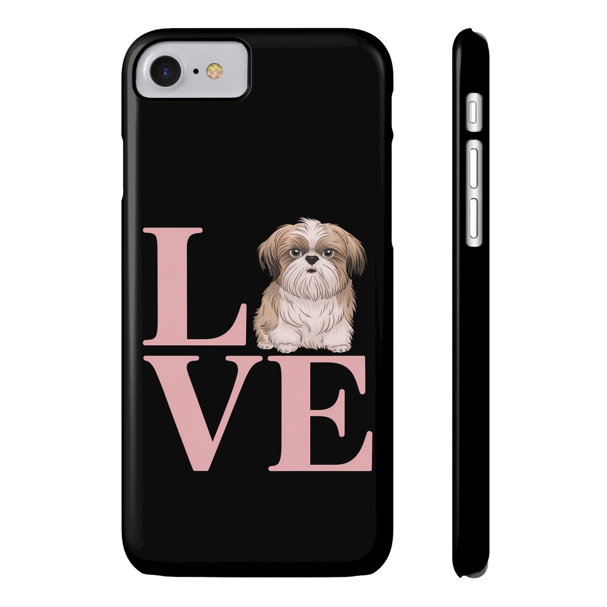 Premium Love Shih Tzu iPhone Case 2 | Cute Shih Tzu Slim Phone Cases