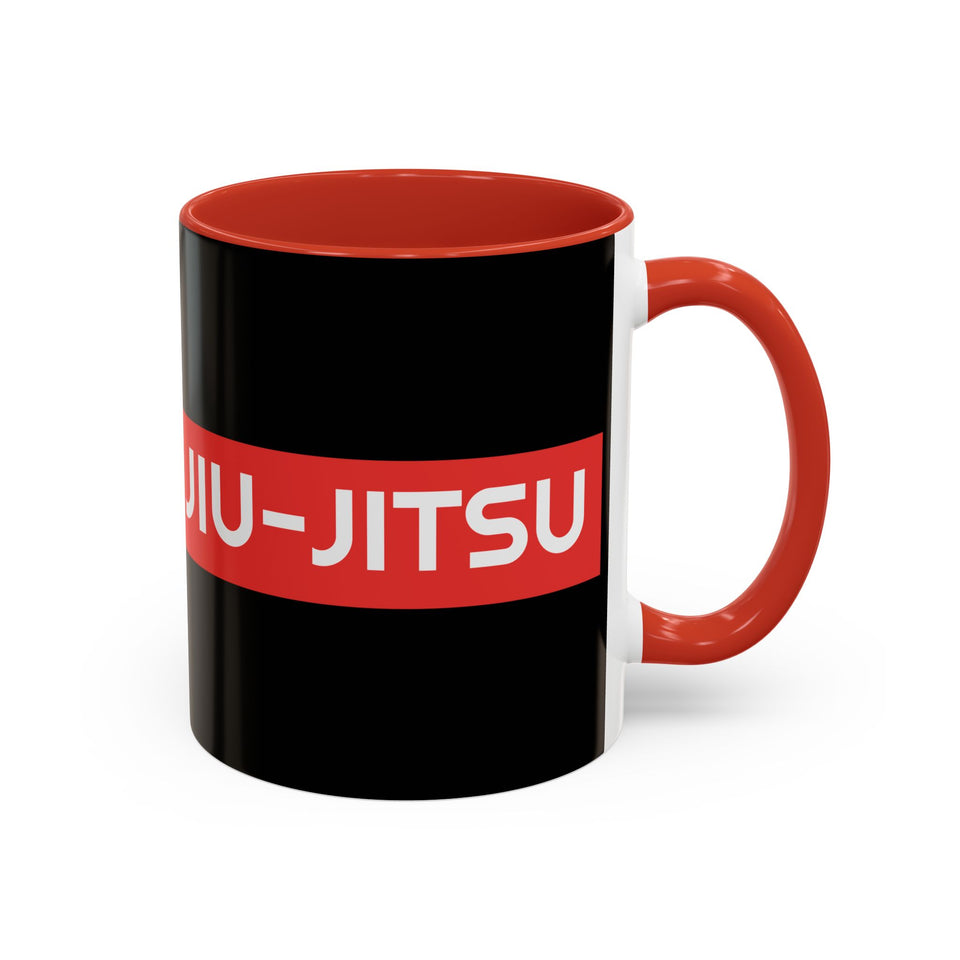 Brazilian Jiu Jitsu Surpassing | BJJ Accent Coffee Mug