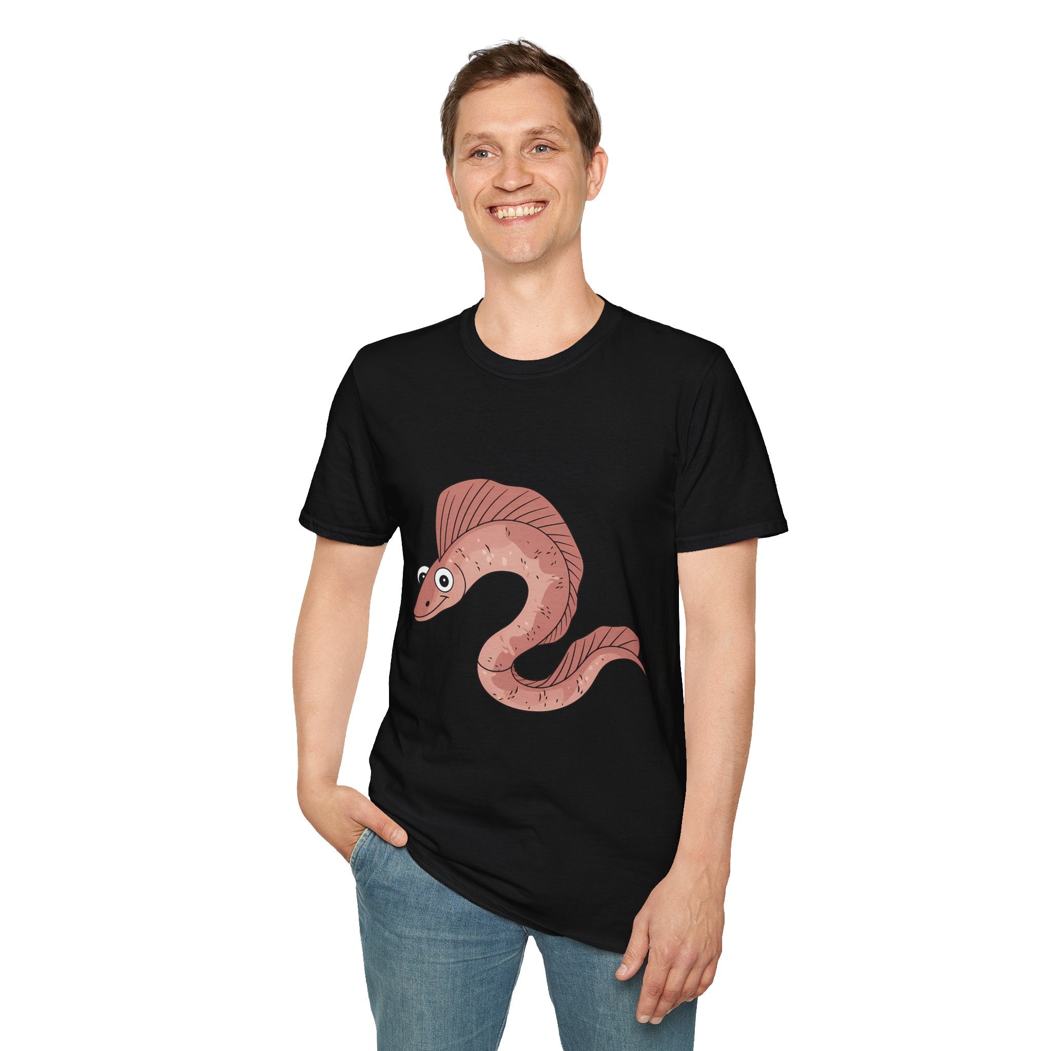 Eel Shirt | Cute Eel Gifts | Autism Merchandise | Eel Presents Unisex T-Shirt Secondary image