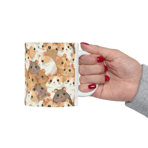 Hamster Mug  | Kawaii Hamster Mom Coffee Mug | Cute Hamster Gift Coffee Mug 11oz