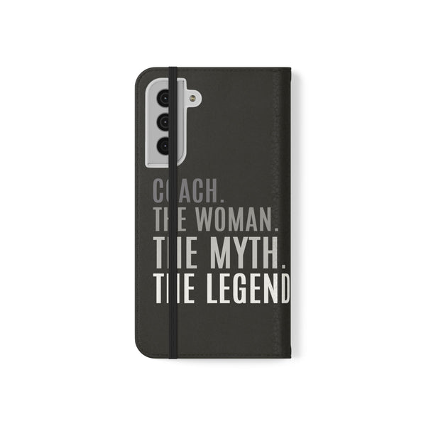 Premium Coach The Woman The Myth The Legend Phone Case | IPhone & Samsung Galaxy Coach Wallet Phone Cases