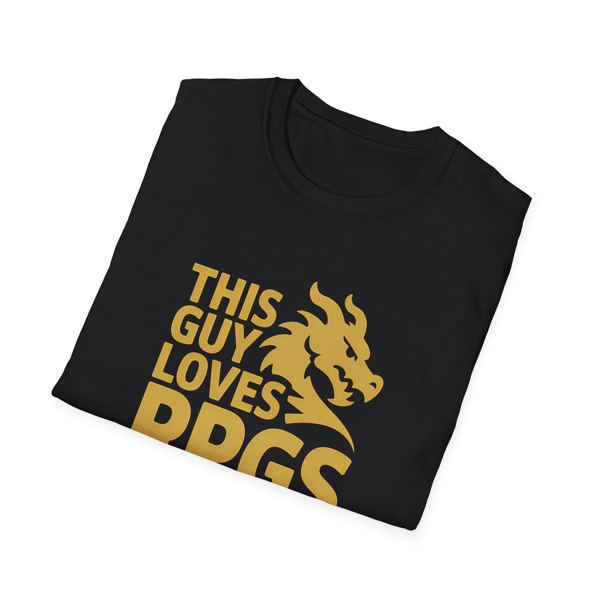 RPG Unisex T-Shirt This Guy Loves RPGs Role Playing Games Shirt