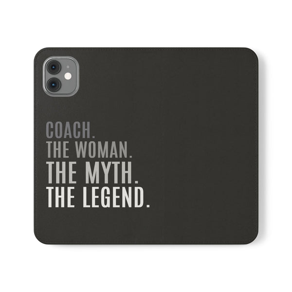 Premium Coach The Woman The Myth The Legend Phone Case | IPhone & Samsung Galaxy Coach Wallet Phone Cases