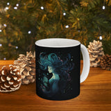 Mermaid Mug | Mermaid Coffee Mug | Mermaid Gift | Mermaid Presents | Mermaid Mug 11oz mermaid mug, mermaid coffee mug, mermaid gift, mermaid gifts for women, mermaid gifts for adults, mermaid presents, black mermaid shirt, mermaid shirts for adults