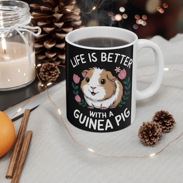 Guinea Pig Mug - Life Is Better With A Cute Guinea Pig Mug 2