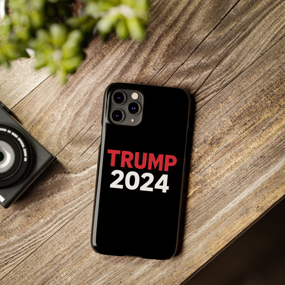 Premium Trump 2024 iPhone Case | Donald Trump Gifts Slim Phone Cases