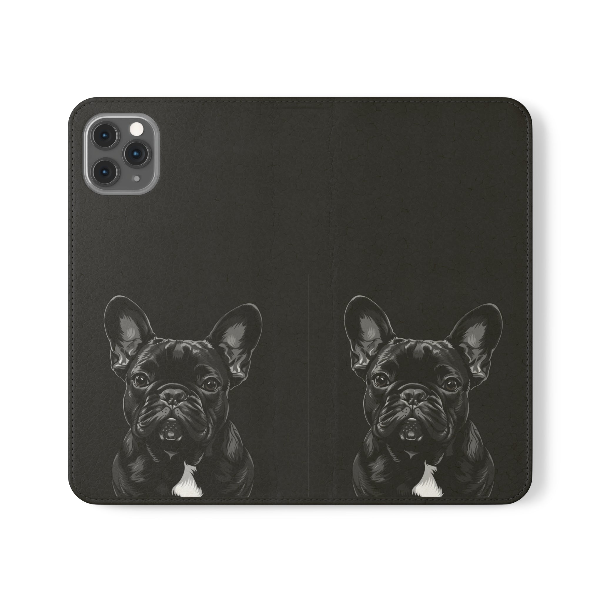 French Bulldog Phone Case | I Love My Frenchie Wallet Phone Case Gifts | IPhone & Samsung Galaxy French Bulldog Flip Cases