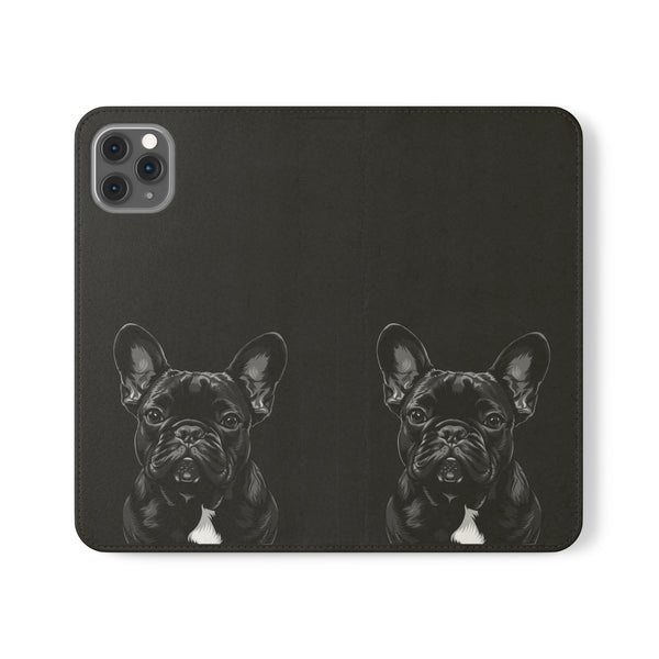 French Bulldog Phone Case | I Love My Frenchie Wallet Phone Case Gifts | IPhone & Samsung Galaxy French Bulldog Flip Cases