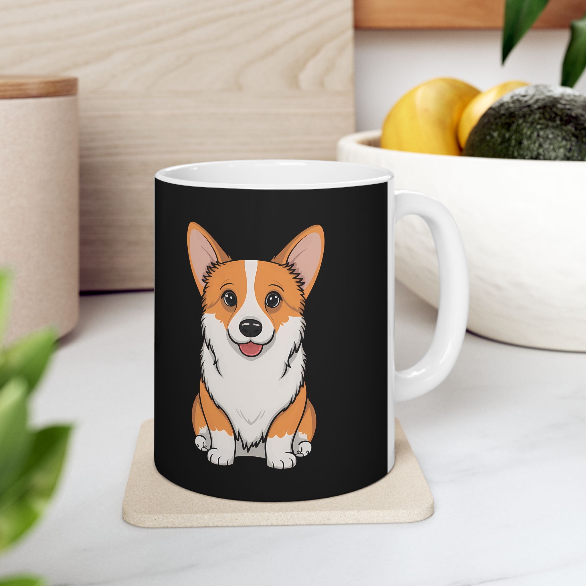 Love Corgis Ceramic Mug | Corgi Gifts (11oz)