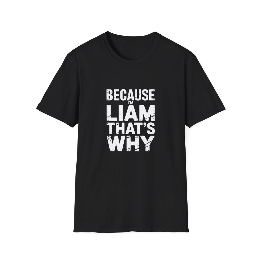 Because I'm Liam That's Why Unisex T-Shirt