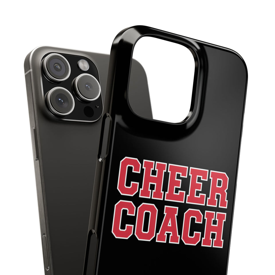 Premium Cheer Coach iPhone Case | Cheer Coach Gifts Slim Phone Cases