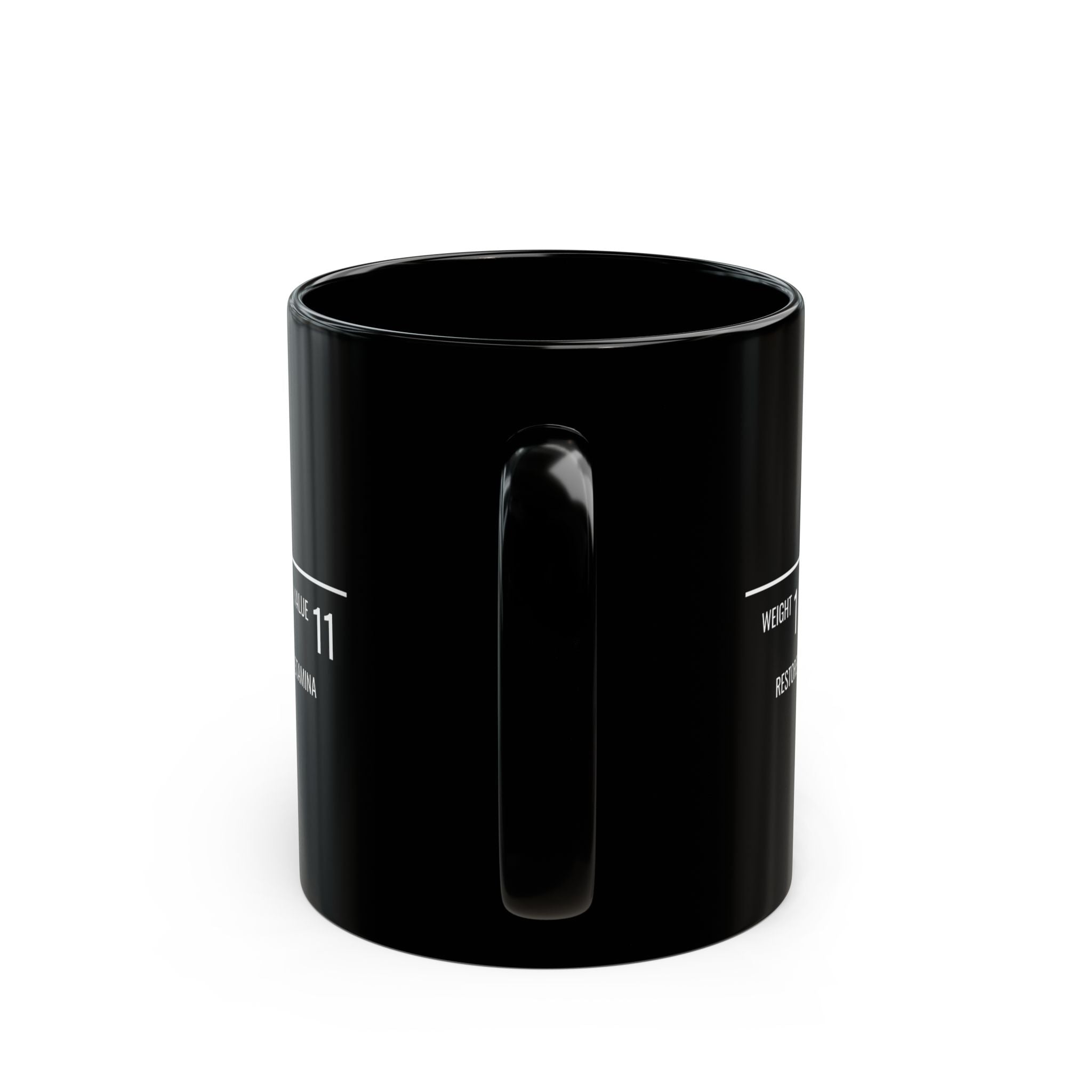 Tea RPG Black Mug