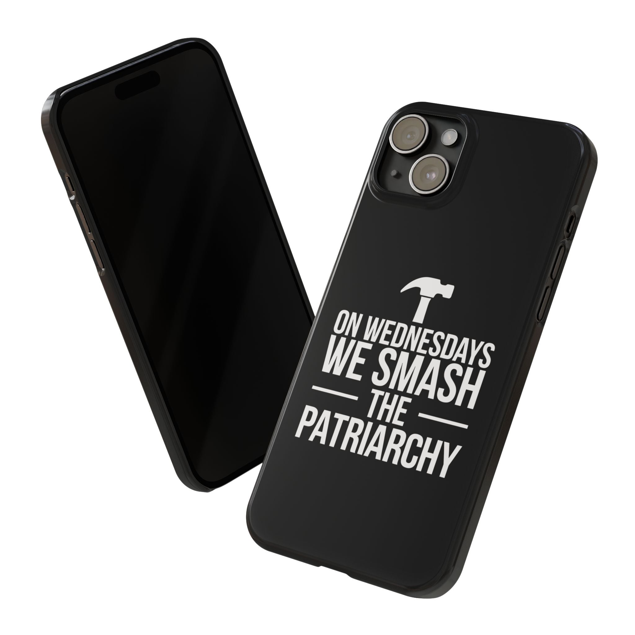 Premium On Wednesdays We Smash The Patriarchy iPhone Case | Feminist Gifts Slim Phone Cases