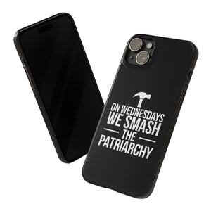 Premium On Wednesdays We Smash The Patriarchy iPhone Case | Feminist Gifts Slim Phone Cases Premium On Wednesdays We Smash The Patriarchy iPhone Case | Feminist Gifts Slim Phone Cases