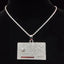 Men's Hip Hop Iced Out Credit Card Pendant Necklace