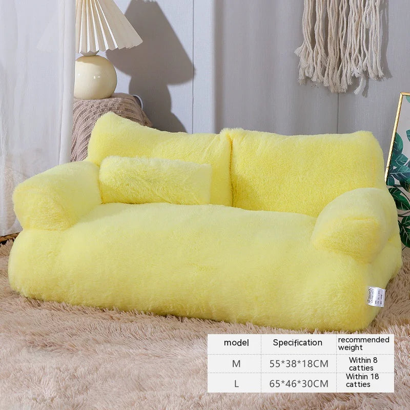 Luxury Plush Cat Bed | Cute Cat Bed Secondary image