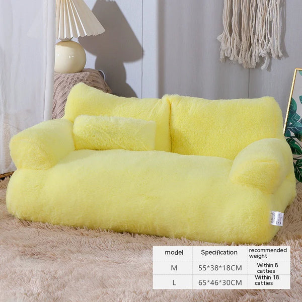 Luxury Plush Cat Bed | Cute Cat Bed