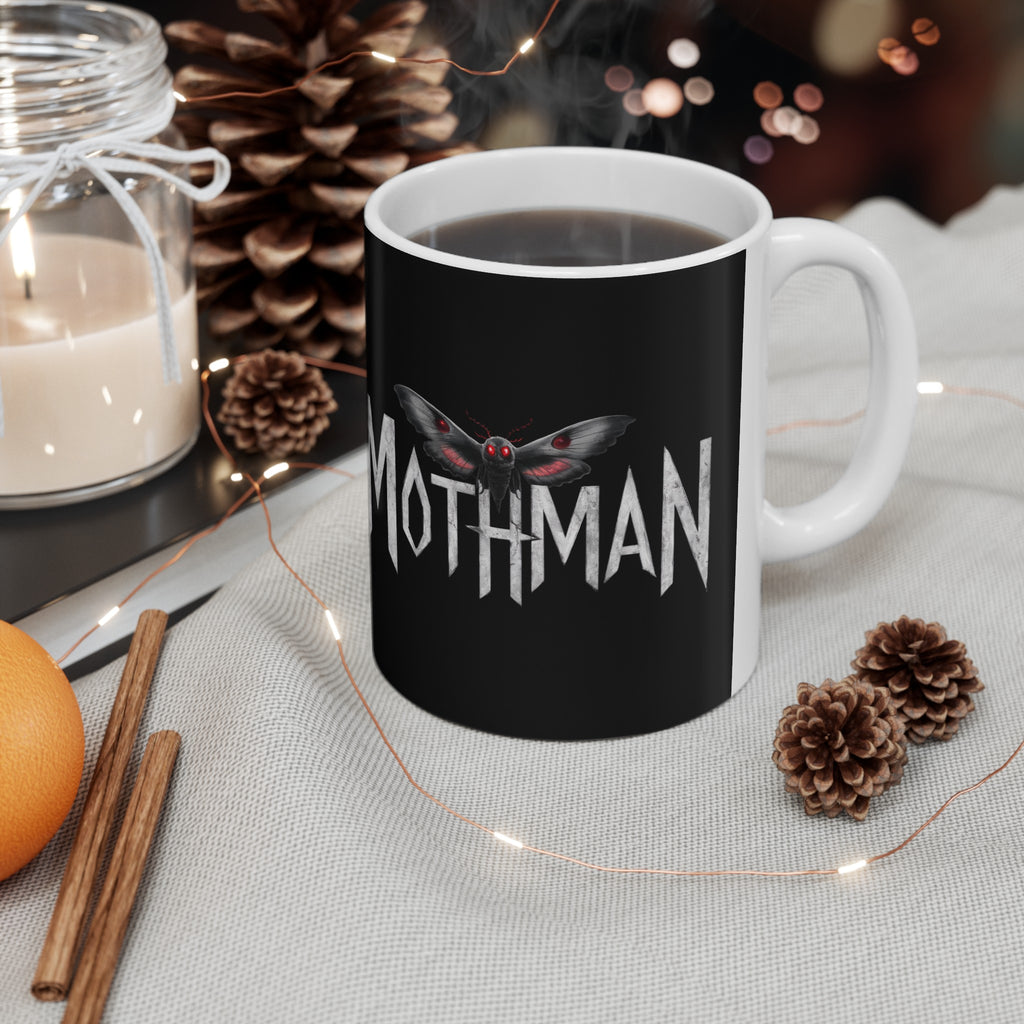Mothman Mug | Cryptid Gift | Mothman Coffee Mug | Mythical Creature Gift Ideas Mug 11oz