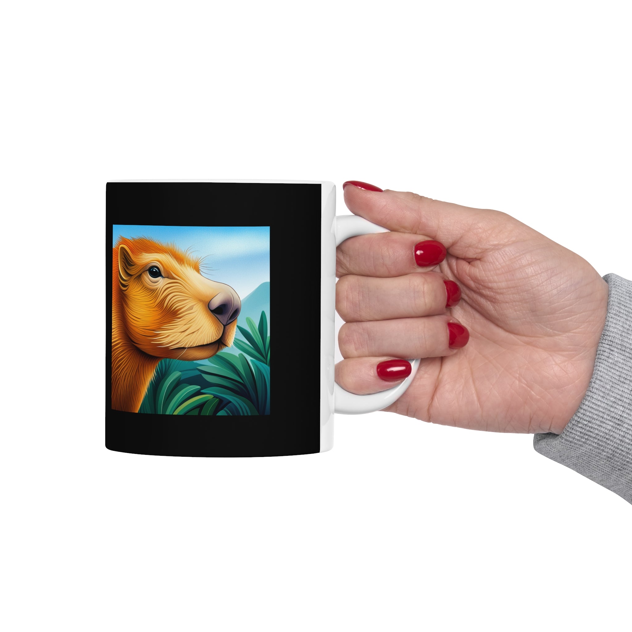 Capybara Mug 2 | Capybara Coffee Mug | Cute Coffee Mug 11oz