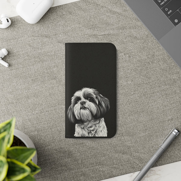 Shih Tzu Phone Case | Shih Tzu Wallet Phone Case | IPhone & Samsung Galaxy Shih Tzu Flip Cases