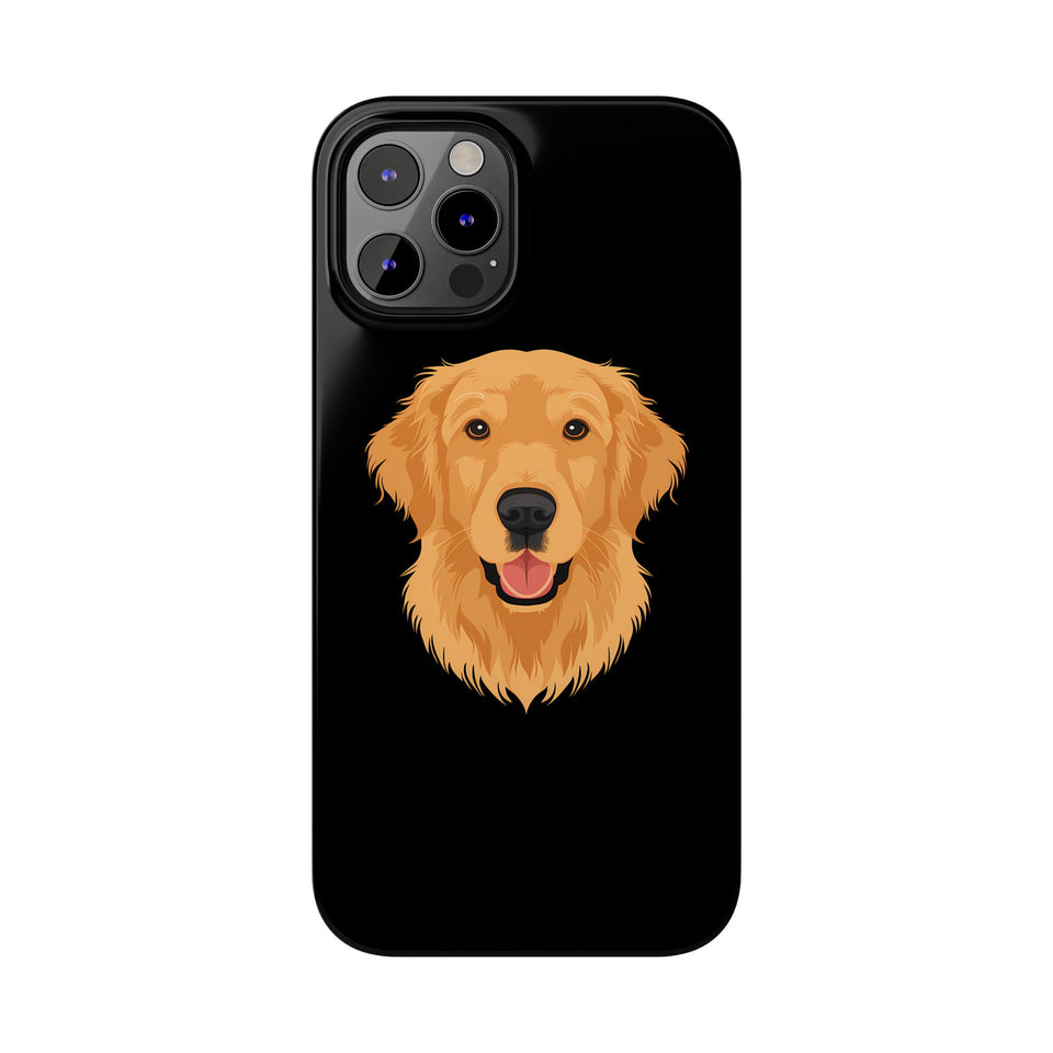 Premium Golden Retriever iPhone Case | Golden Retriever Gifts Slim Phone Cases