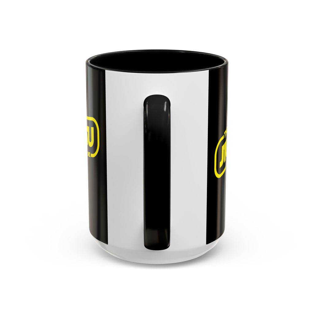 Brazilian Jiu Jitsu The Jiu Jitsu Is Strong With This One | BJJ Accent Coffee Mug