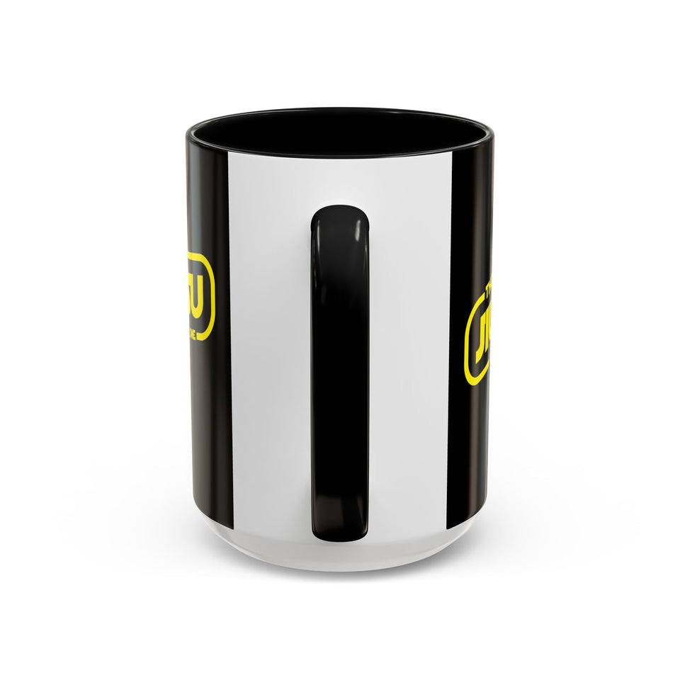 Brazilian Jiu Jitsu The Jiu Jitsu Is Strong With This One | BJJ Accent Coffee Mug