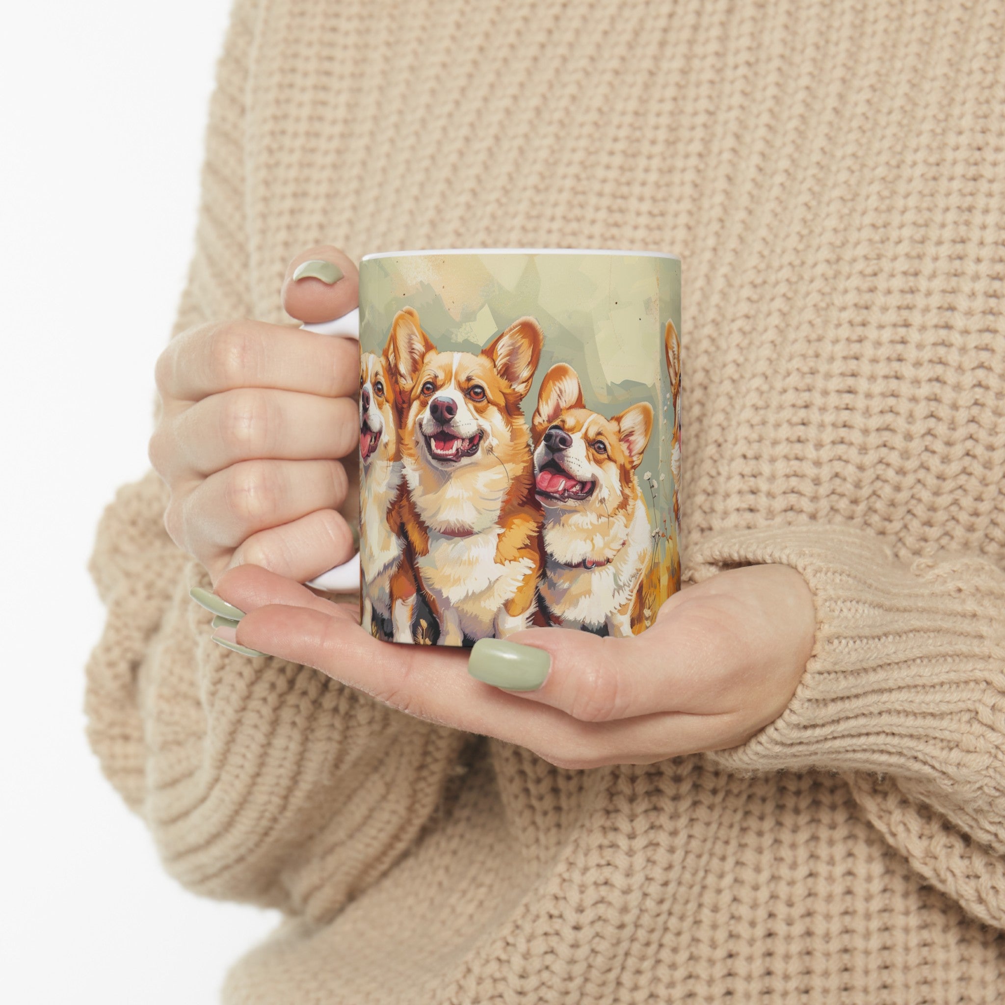 Corgi Mug Group 2 | Corgi Gift | Corgi Coffee Mug | Corgi Presents Mug 11oz