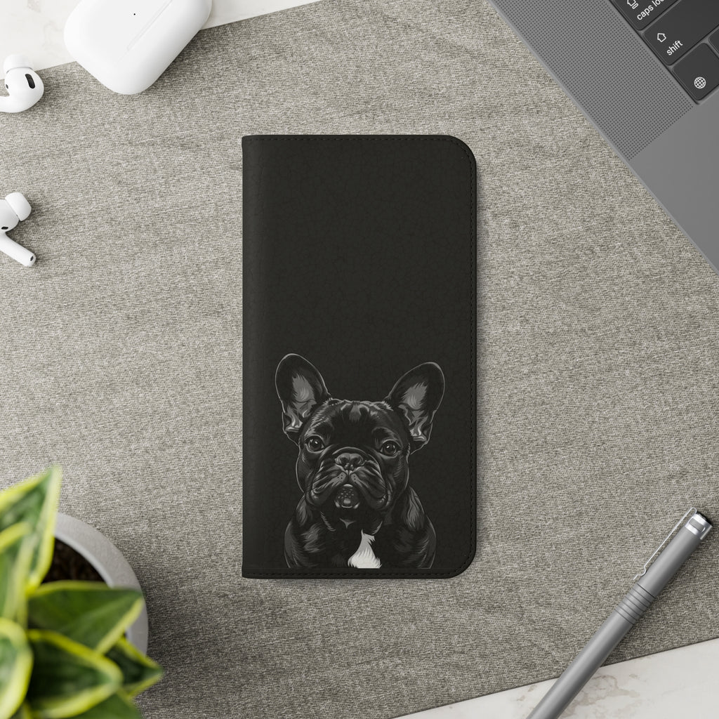 French Bulldog Phone Case | I Love My Frenchie Wallet Phone Case Gifts | IPhone & Samsung Galaxy French Bulldog Flip Cases