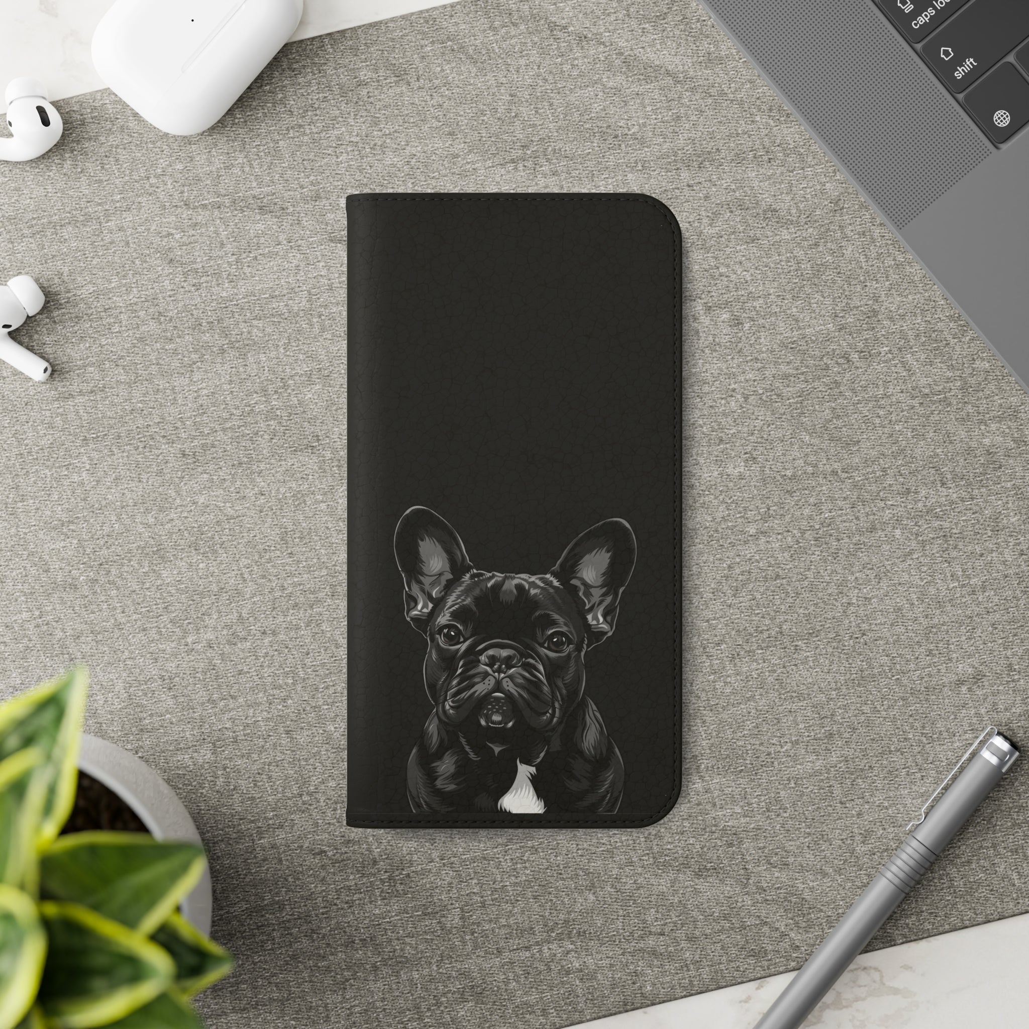 French Bulldog Phone Case | I Love My Frenchie Wallet Phone Case Gifts | IPhone & Samsung Galaxy French Bulldog Flip Cases