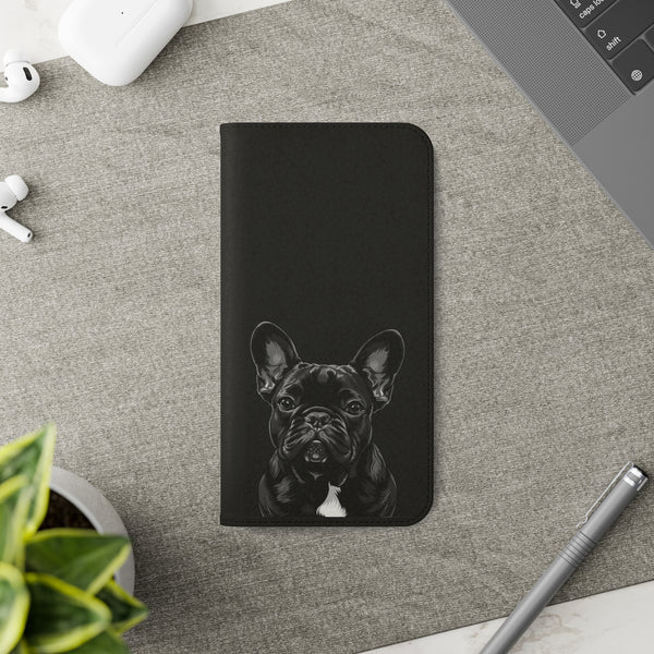 French Bulldog Phone Case | I Love My Frenchie Wallet Phone Case Gifts | IPhone & Samsung Galaxy French Bulldog Flip Cases