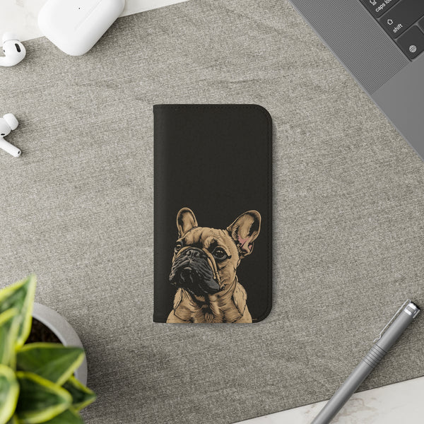 French Bulldog Phone Case | I Love My Frenchie Wallet Phone Case Gifts | IPhone & Samsung Galaxy French Bulldog Flip Cases
